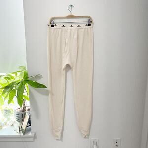 Indera Men's White Long John Underwear Size Medium